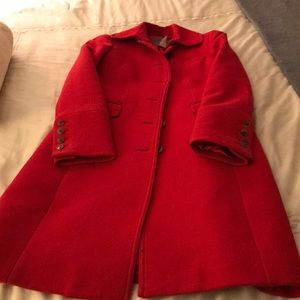 J Crew Double Cloth Long Coast